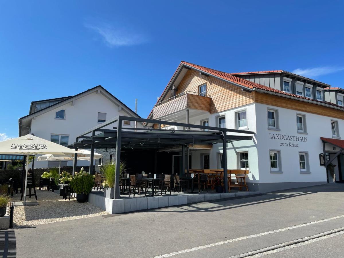 Landgasthaus Zum Kreuz Gbr Isny im Allgäu Esterno foto